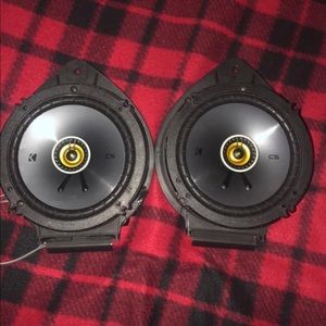 6 1/2” kicker door panel speakers